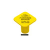 Yellow PP Dash Air Valve Knob 25MY32P19