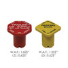 Red And Yellow Knob Kit For MV3 Air Valve - Measurements