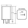 Signal-Stat LED Circuit Flasher 285 - Dimensions