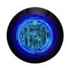 6 LED 1 1/4" Mini Clearance Marker Light With Rubber Grommet by Maxxima - Blue