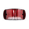 16 LED 4" Rectangular Clearance Marker Light With White Ground Light By Maxxima - Red