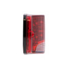 16 LED 4" Rectangular Clearance Marker Light With White Ground Light By Maxxima - Red Straight