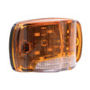 16 LED 4" Rectangular Clearance Marker Light With White Ground Light By Maxxima - Amber Right