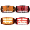 16 LED 4" Rectangular Clearance Marker Light With White Ground Light By Maxxima - On/Off Thumbnail