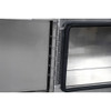 Smooth Aluminum Cam Lock Underbody Tool Box with Stainless Steel Doors - Hinge