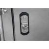 Smooth Aluminum Cam Lock Underbody Tool Box with Stainless Steel Doors - Cam Lock Pin