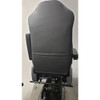 Prime TC200 Series Air Ride Suspension Genuine Grey/Black Leather Truck Seat With Arm Rests - Back