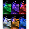 Kenworth Peterbilt LargeCar Projector LED Color Change Door Light 16-09012 - Installed