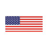 Kenworth Peterbilt Rectangle USA Flag Projector LED Color Change Door Light 16-09012 - Square Flag