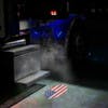 Kenworth Peterbilt Oval USA Flag Projector LED Color Change Door Light 16-09012 - Projection