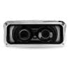 Western Star 6900 4900 4800 Black Projector Headlight Assembly With Optional Heat & Backlit Auxiliary - Black non heated off 