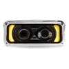 Western Star 6900 4900 4800 Black Projector Headlight Assembly With Optional Heat & Backlit Auxiliary - Black non heated amber marker