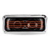 Western Star 6900 4900 4800 Black Projector Headlight Assembly With Optional Heat & Backlit Auxiliary - Black heated feature only