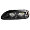 Peterbilt 386 387 Full LED Projector Headlight With White DRL Driver Side Front View