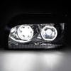 Freightliner Century Full LED Blackout Projector Headlight DRL With Headlights On