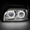 Freightliner Century Full LED Blackout Projector Headlight DRL On