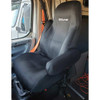 Volvo VNL Form Fitting Factory Seat Cover by Redline On Customer's Truck