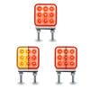 Light Red Auxiliary LEDs