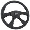 18" Leather Traveler Steering Wheel - Matte