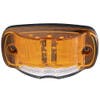 16 LED 4" Rectangular Clearance Marker Light With Blue Ground Light By Maxxima Amber Light top view