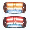 16 LED 4" Rectangular Clearance Marker Light With Blue Ground Light By Maxxima Default Lights on