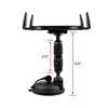3.5" Suction Cup Tablet Mount Size