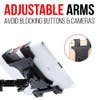 3.5" Suction Cup Tablet Mount Adjustable Arms