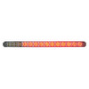 27 LED 17" Low Profile STT Light Bar With Back Up Light-Clear On