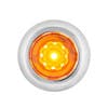 3/4" Mini LED Single Function ArcBlast Clearance Marker Light -  Amber Lens - ON