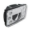 4" X 6" ULTRALIT LED High Beam Headlight With Dual Function Position Lights - Right tilt OFF