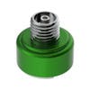 Vibrant Colored Gearshift Mounting Adapter 9/10 Speed Eaton Fuller Style - Emerald Green Tilt