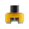 Vibrant Colored Gearshift Mounting Adapter 13/15/18 Speed Eaton Fuller Style - Electric Yellow