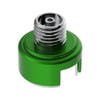 Vibrant Colored Gearshift Mounting Adapter 13/15/18 Speed Eaton Fuller Style - Emerald Green Tilt