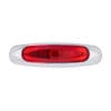 5 3/4" Wide 3 LED ViperEye Clearance Marker LED Light - Red LED/ Red Lens OFF