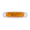 5 3/4" Wide 3 LED ViperEye Clearance Marker LED Light - Amber LED/ Amber Lens OFF