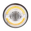 ULTRALIT 5 3/4" Round LED Headlight With Dual Color Light Bar - High Beam Amber