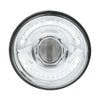 ULTRALIT 5 3/4" Round LED Headlight With Dual Color Light Bar - High Beams On