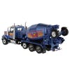 Western Star 4900 Left Axle And McNeilus Bridgemaster Concrete Mixer Replica 1/50 Scale Angle Side View