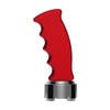 Pistol Grip Thread On Shift Knob With 9/10 Speed Adapter - Candy Red Side