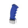 Pistol Grip Thread On Shift Knob With 9/10 Speed Adapter - Indigo Blue Front