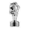 Chrome Skull Thread On Shift Knob With 9/10 Speed Adapter - Side