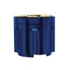 Vibrant Colored Gun Cylinder 13/15/18 Gearshift Knob - Indigo Blue Side