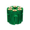 Vibrant Colored Gun Cylinder 13/15/18 Gearshift Knob - Emerald Green