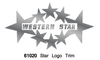 Western Star Hood Logo Trim Star