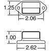 Chrome Utility Bulb Replaceable Display 434WD Diagram