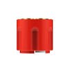 Vibrant Colored Gun Cylinder 9/10 Gearshift Knob - Cadmium Orange Side