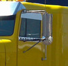 Freightliner Classic FLD Chop Top Door Trim 5" Stainless Steel