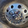 Chrome Front Axle Wheel Cover With Removable Hubcap & Lug Nut Covers