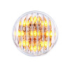 9 LED 2" Clearance Marker Light Flat - Amber/Clear