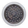 40 LED 4" Round STT And PTC Light - Deep Dish Clear